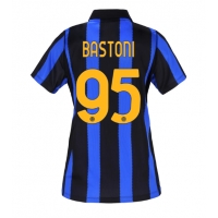 Camiseta Inter Milan Alessandro Bastoni #95 Primera Equipación Replica 2026-27 para mujer mangas cortas